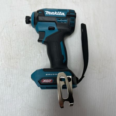 MAKITA マキタ インパクトドライバ 未使用品(S) 充電器・充電池2個・ケース付 TD003GRAX ブルー