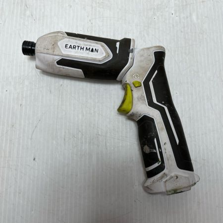 EARTH MAN アースマン ペンインパクトドライバ  本体のみ 7.2v  IDR-72LiB ホワイト