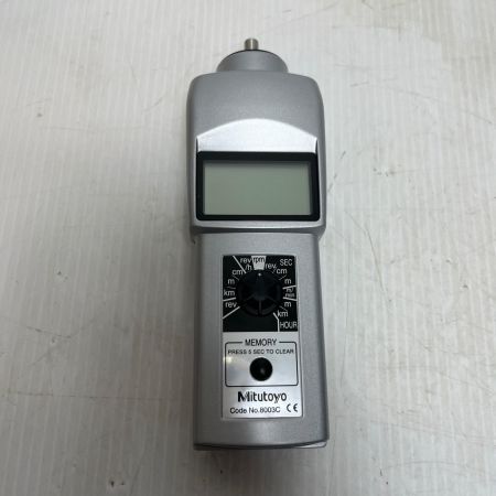 Mitutoyo デジタルタコメーター ケース付 8003C