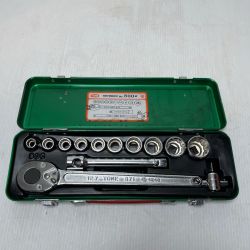 TONE トネ 工具セット ソケットレンチセット 800M グリーン Cランク