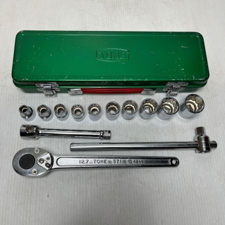 TONE トネ 工具セット ソケットレンチセット 800M グリーン