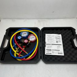 Asada マニホールド ケース付 動作未確認 R410A/R32 Cランク