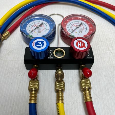 Asada マニホールド ケース付 動作未確認 R410A/R32