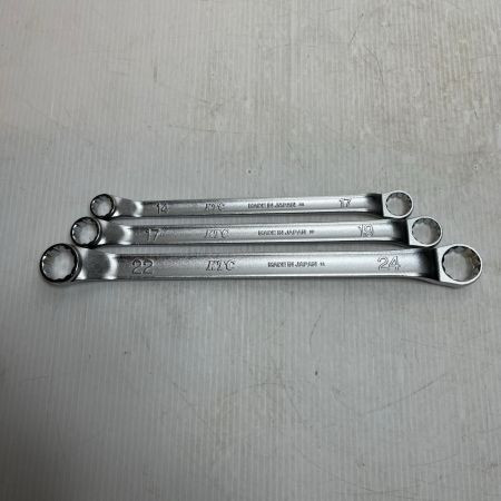 KTC ケーティーシー 両口メガネレンチセット  6本セット M5-2224/1719/1417/1214/1012/0810