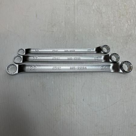 KTC ケーティーシー 両口メガネレンチセット  6本セット M5-2224/1719/1417/1214/1012/0810