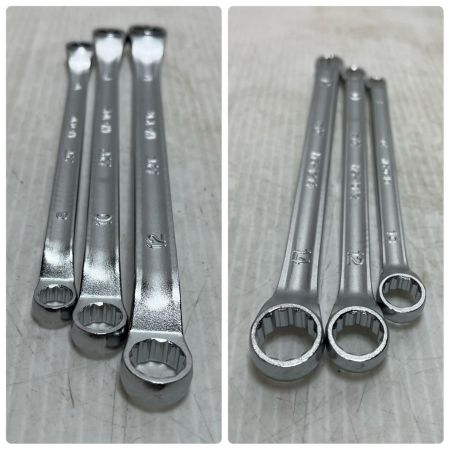 KTC ケーティーシー 両口メガネレンチセット  6本セット M5-2224/1719/1417/1214/1012/0810