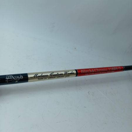 MC works メデューサカスタムワークス シーバスロッド ブラック＆クローム116SH/3 3ピース 本体のみ