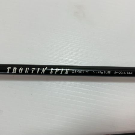 SMITH スミス ロッド ルアーロッド スーパーストライクトラウティンスピン GS-90TR・9 竿袋付