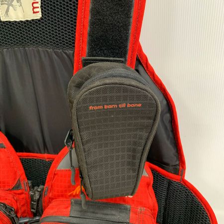  mazume マズメ フローティングベスト Red-Moon 使用感あり レッド