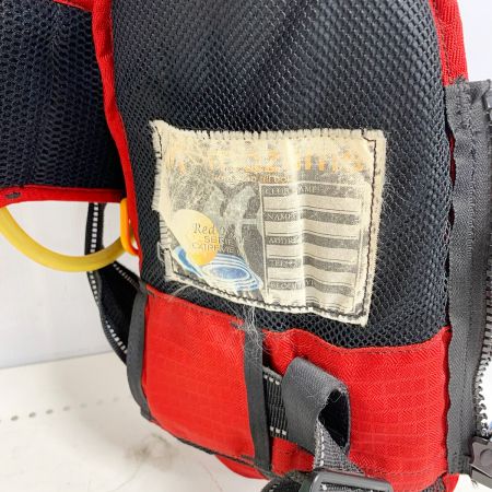  mazume マズメ フローティングベスト Red-Moon 使用感あり レッド