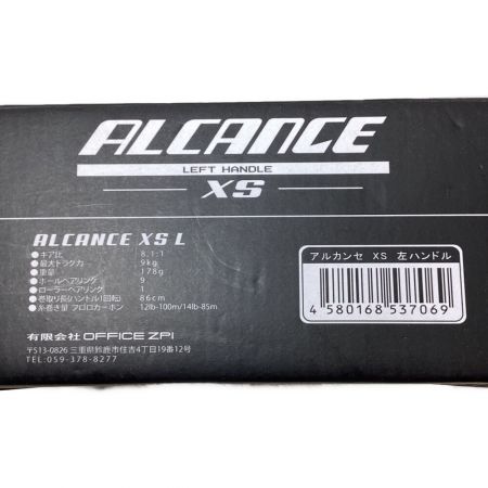  ZPI 釣り用品 リール ベイトリール  アルカンセ XS LH