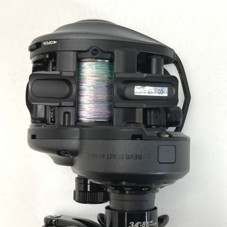  Abu Garcia アブガルシア REVO BEAST 41-HS-L ブラック 左ハンドル ベイトリール 箱付き