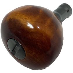 §§  釣り用品 釣り小物 カスタムパーツ 程度A W.L ウォーターランド ハンドルノブ ウッドノブ ラウンド型 Aランク