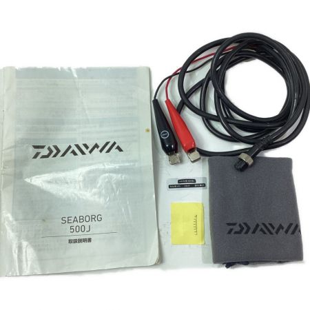  DAIWA ダイワ 電動リール シーボーグ 500J 00801287 シルバー x ゴールド