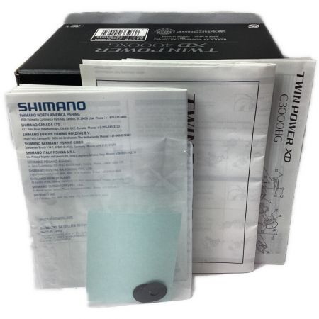  SHIMANO シマノ 釣り用品 リール スピニングリール 21ツインパワーXD 4000XG 04293