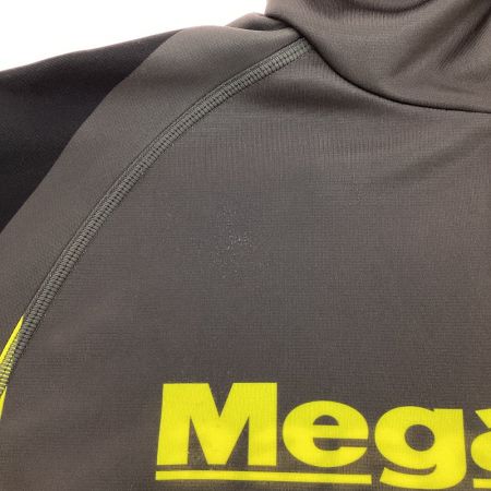  Megabass メガバス フィッシングウェア ジップパーカー ベイト オブ チャンピオン Lサイズ  毛羽立ち有
