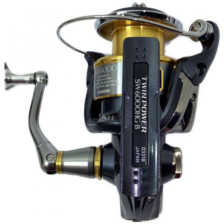 SHIMANO シマノ 釣り用品 リール スピニングリール 15ツインパワーSW 6000HG 03318｜中古｜なんでもリサイクルビッグバン