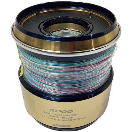  DAIWA ダイワ 釣り用品 リール スプール 00082213 20ソルティガ 8000 ゴールド SLPワークス 00082213