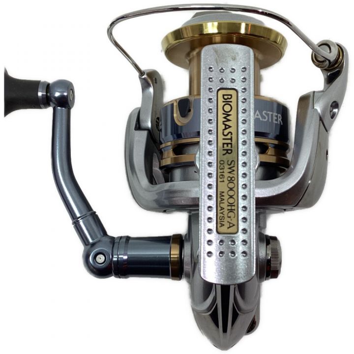 SHIMANO シマノ 釣り用品 リール スピニングリール 03161 13バイオマスターSW 8000HG ドラグ音鳴らない  03161｜中古｜なんでもリサイクルビッグバン