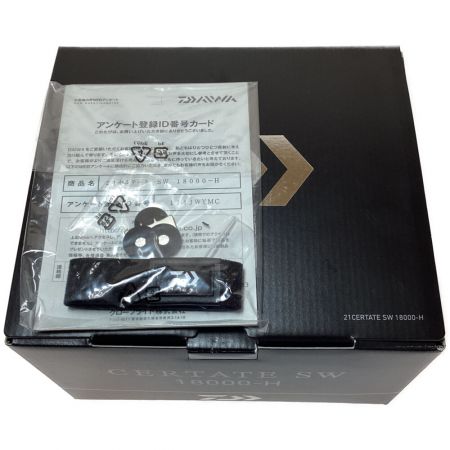  DAIWA ダイワ 釣り用品 リール スピニングリール 00065019 21セルテートSW 18000-H 00065019