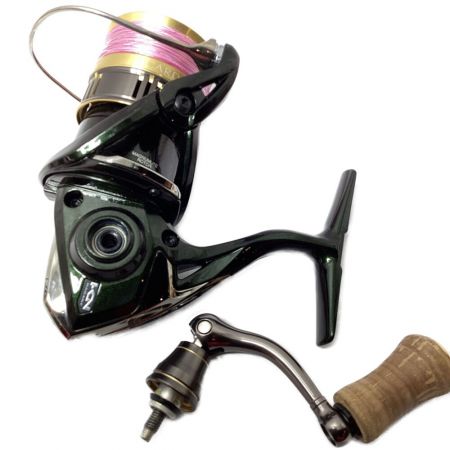 中古】 SHIMANO シマノ 18カーディフCI4+ 1000S 夢屋スタンド付 純正欠