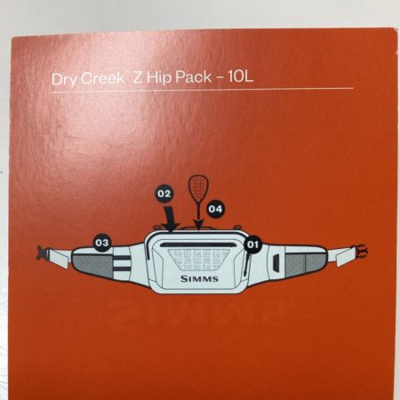  SIMMS シムスドライクリーク Z ヒップパック 9L 希少色タン