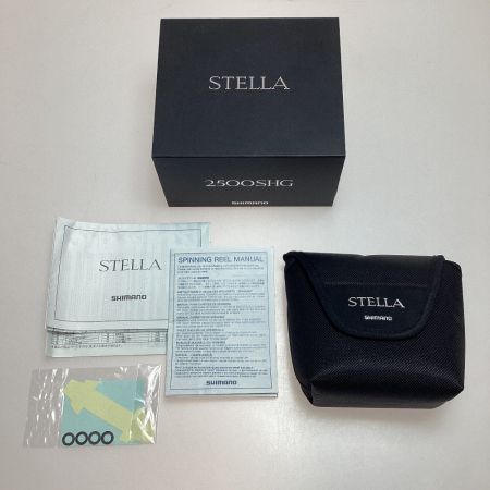  SHIMANO シマノ 18ステラ2500SHG スピニングリール 程度A 03802