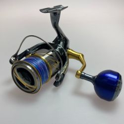 §§ SHIMANO シマノ スピニングリール キズ有 ハンドルノブ夢屋カスタム 14ステラ4000 03250 Cランク
