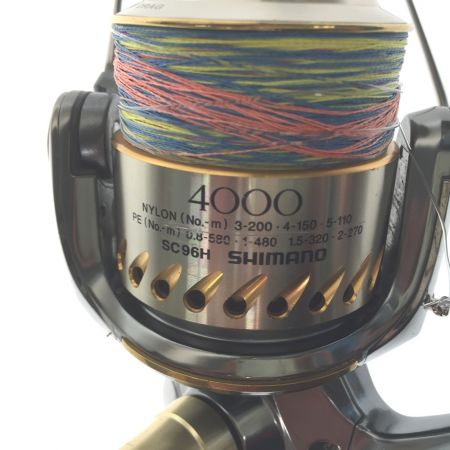  SHIMANO シマノ スピニングリール 04ステラ 01847 純正ハンドル欠品 ライン付属