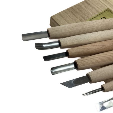  拝崇道 ハイス鋼 彫刻刀 未使用品(S)