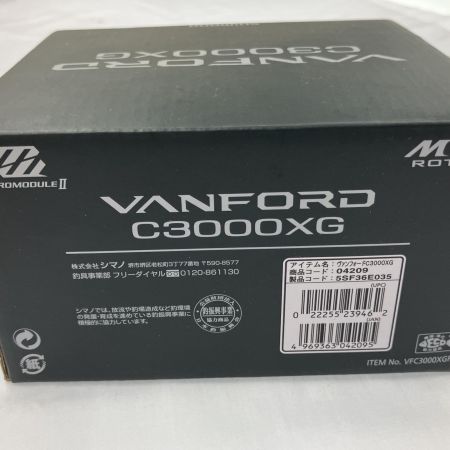  SHIMANO シマノ スピニングリール 20 ヴァンフォードC3000XG 04209