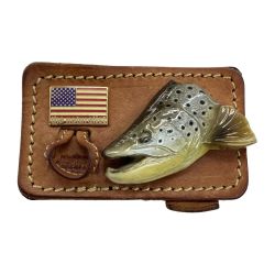 §§ the naturalist ザナチュラリスト 釣り ワッペン トラウト Bランク