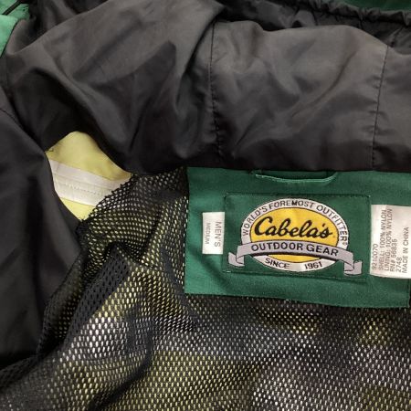  Cabelas フィッシングジャケット Cabelas カベラス SIZE M 程度D 破れ有 グリーン