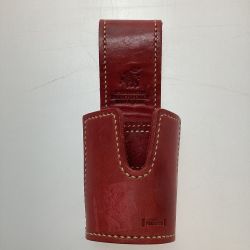 §§ CASKET レザースタイル UTホルスター ペルフェット ロッドホルダー  レッド Cランク