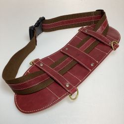 §§ PERFETTO 釣り用品 釣り小物 レザーバックルセーバーベルト ベルト レザー Bランク