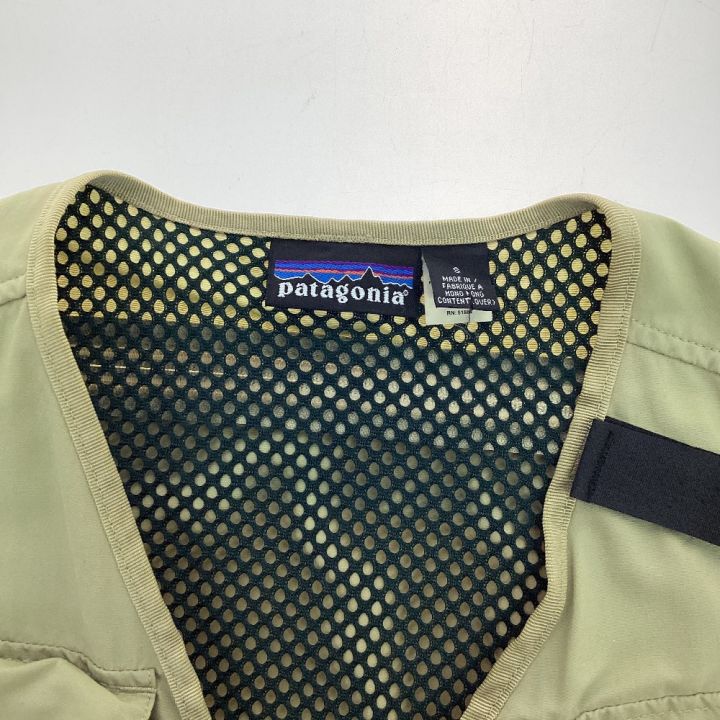 Patagonia パタゴニア フィッシングベスト SIZE S カーキ｜中古｜なんでもリサイクルビッグバン