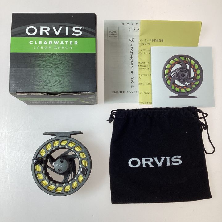 ORVIS クリアウォーターラージアーバーⅡフライリール グレー｜中古｜なんでもリサイクルビッグバン