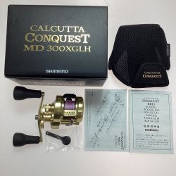§§ SHIMANO シマノ 23カルカッタコンクエストMD 300XGLH 右ハンドル ベイトリール 045935 Aランク