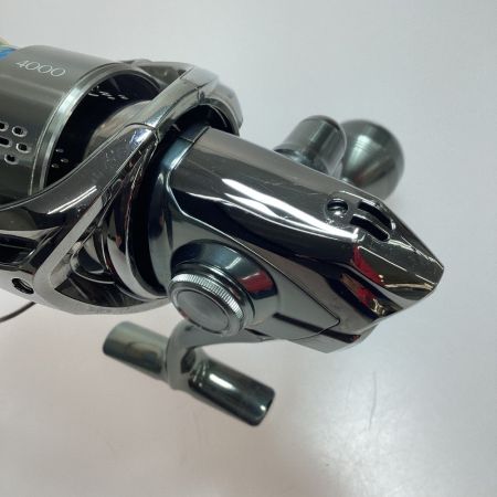  SHIMANO シマノ 18ステラ 4000 スピニングリール キズ有/純正ハンドルノブ有 程度B 03808