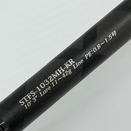 Abu Garcia アブガルシア ロッド ルアーロッド フラットフィッシュ STFS-1032MH-KR 穂先折れ補修あり 01B17BK