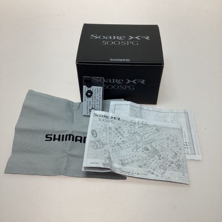 SHIMANO シマノ 釣り用品 リール スピニングリール 044952 程度A 21ソアレXR 500SPG 044952