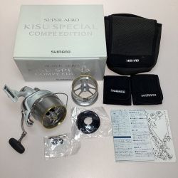 §§ SHIMANO シマノ 11スーパーエアロキススペシャルコンペエディション 極細仕様 遠投リール 02764 Aランク