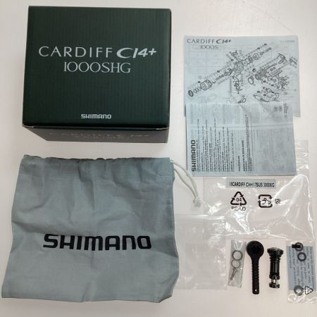  SHIMANO シマノ 18カーディフCI4+1000SHG スピニングリール 03934