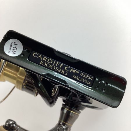  SHIMANO シマノ 18カーディフCI4+1000SHG スピニングリール 03934