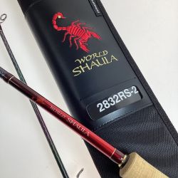 §§ SHIMANO シマノ 18ワールドシャウラ 2832RS-2 2ピース ルアーロッド 39244 Aランク