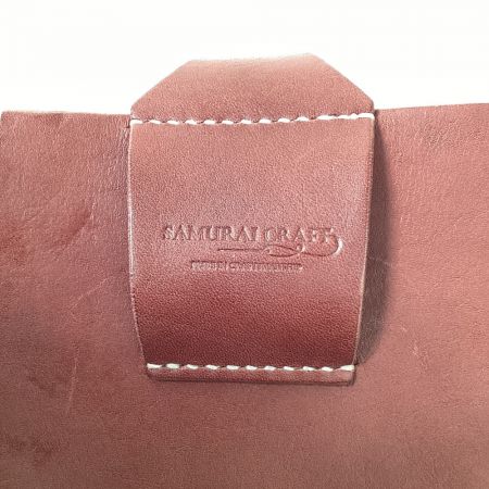  SAMURAI CRAFT 釣り用品 釣り小物 インスタネットホルスター レザー 程度B