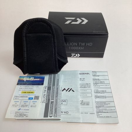  DAIWA ダイワ 釣り用品 リール ベイトリール 程度A 22ジリオンTWHD 1000XH 00630132