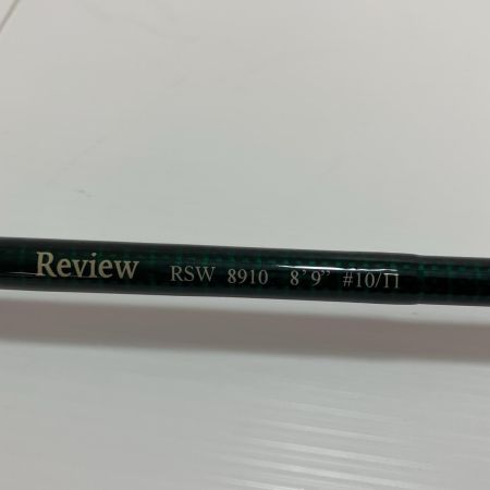 Review RSW8910 フライロッド 8’9” #10/11 ソルトフライ