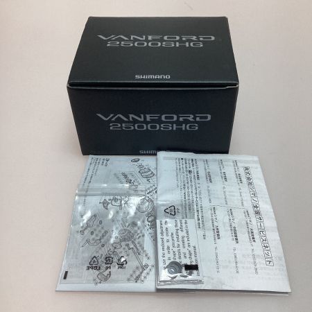  SHIMANO シマノ 釣り用品 リール スピニングリール 程度A 20ヴァンフォード 2500SHG 04205