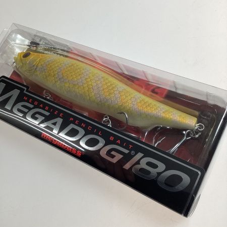  Megabass メガバス 釣り用品 ルアー ビッグベイト メガドッグ180 シロカネオロチ